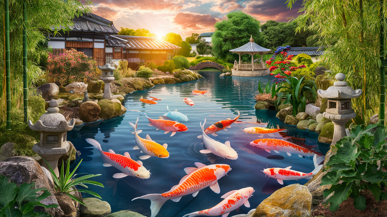 Japanese Koi Farms Japan – Where Aquatic Masterpieces Are Born